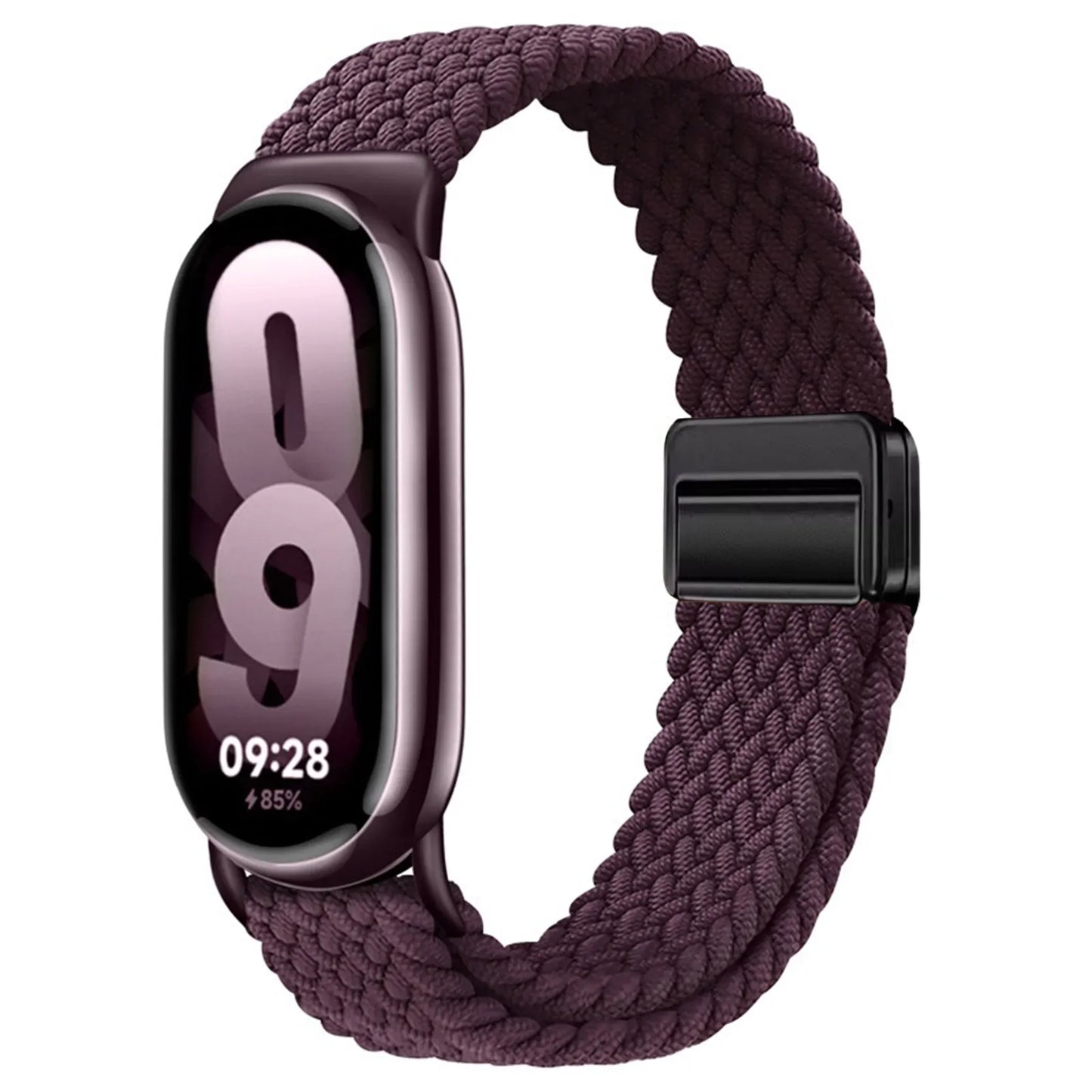 Loop Nylon Strap for Xiaomi Band 10 9 Adjustable Magnetic Buckle Mi Band 9 Bracelet Weave Wristband for Mi Band 8 Accessories