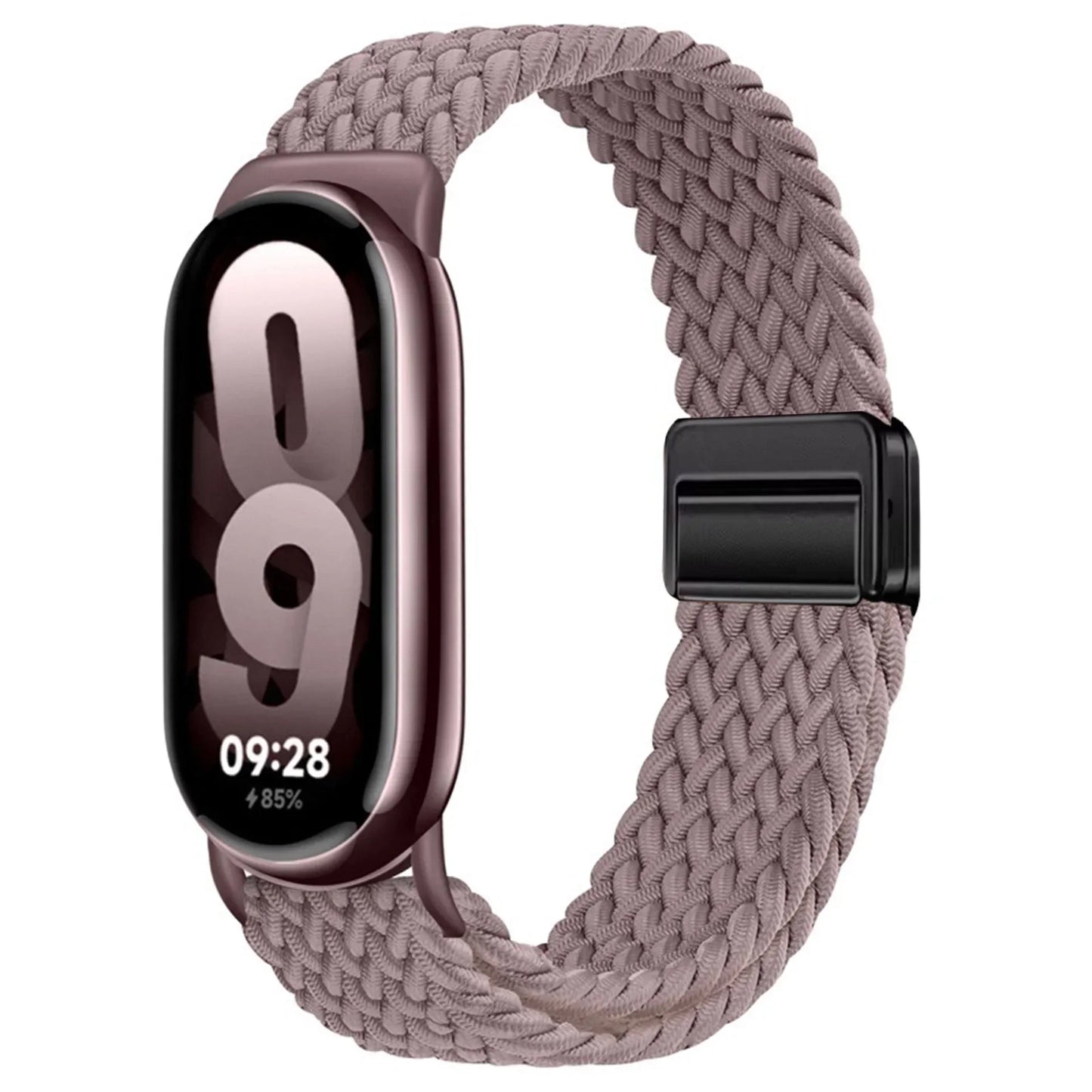 Loop Nylon Strap for Xiaomi Band 10 9 Adjustable Magnetic Buckle Mi Band 9 Bracelet Weave Wristband for Mi Band 8 Accessories